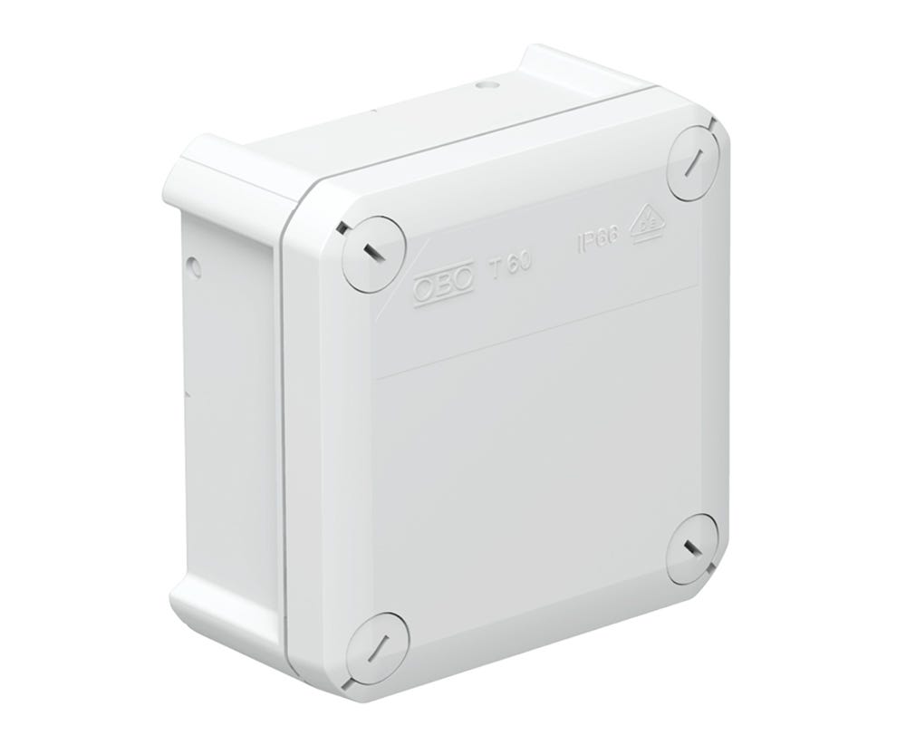 OBO Bettermann ADAPTABLE BOX T60 CLOSED WALL 114X114X5 OBOTOE111106G