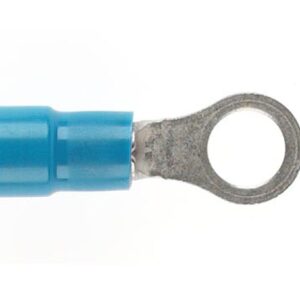 Cabac BLUE RING TERMINAL 5MM STUD RT2-5 x 100