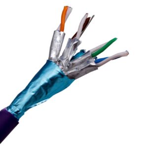 No Brand DATA CABLE CAT6A F/FTP SOLID VIOLET LSZH C6AF/FTP x 305