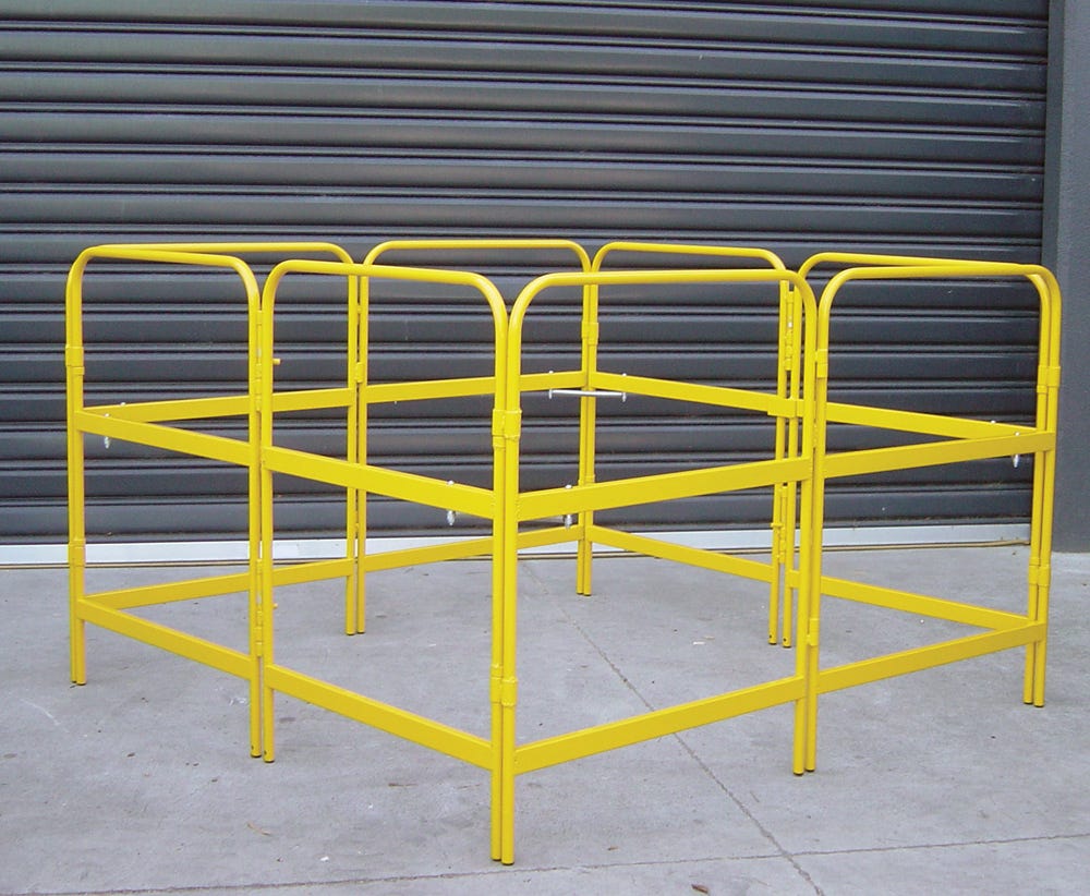 MSS Power FOLDAWAY BARRIER FRAME SET- NO ROOF MSS-MGA-070