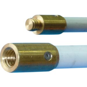 No Brand WHITE HAND ROD-3MTR X 22MM MSS-THR-223M