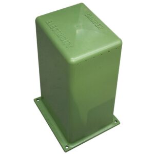 Kulak TALL PILLAR LID VENTED GREEN PBL-G-V