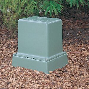 Kulak SHORT PILLAR LID VENTED GREEN PBS-G-V