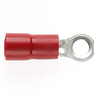 Cabac RED RING TERMINAL 3MM STUD DG RT1.25-3DG x 100