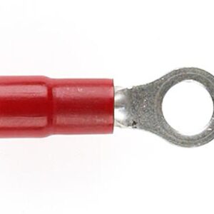 Cabac RED RING TERMINAL 4MM STUD DG RT1.25-4DG x 100