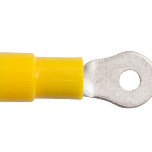 Cabac YELLOW RING TERMINAL 3MM STUD RT5.5-3 x 50