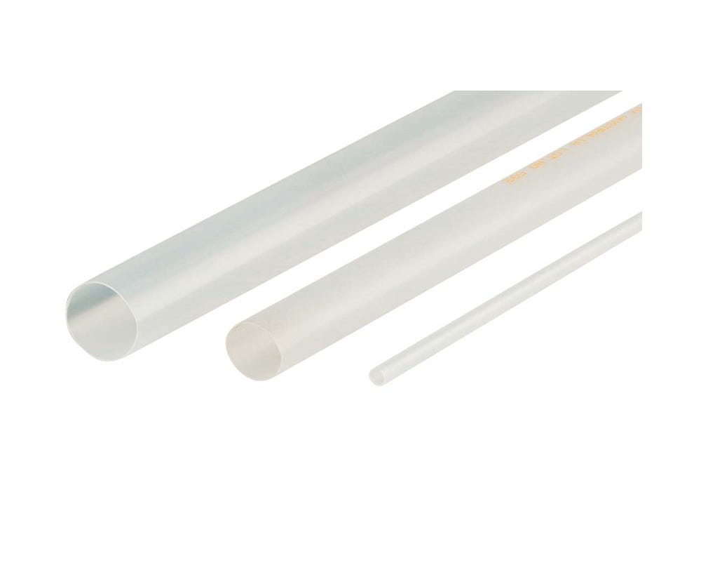 Cabac HEATSHRINK THIN WALL 9.5MM CLEAR XLP10CL x 50
