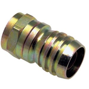 Cabac PLUG F CRIMP RG6 10PK 05FMCR6-X