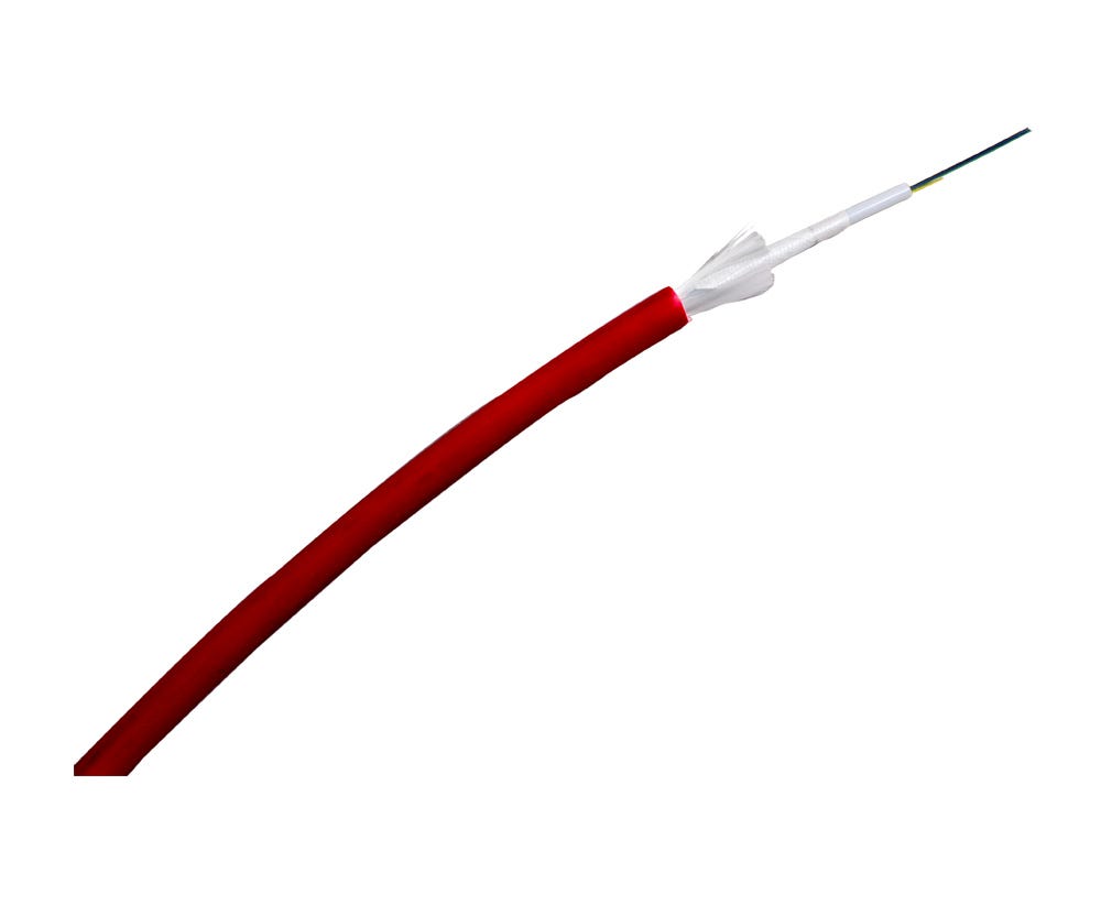 MSS Fibre 12F FIRE RATED MONO TUBE CABLE OM3 CAB-MT-12-MM3FR