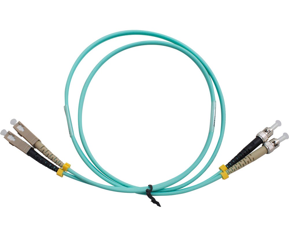 MSS Fibre ST-SC DUPLEX OM3 PATCHLEAD - 2 MTR DSTSC2M-MM3