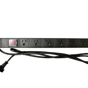 Cabac POWER RAIL HORIZONTAL PDU 6 WAY PDU10A6W