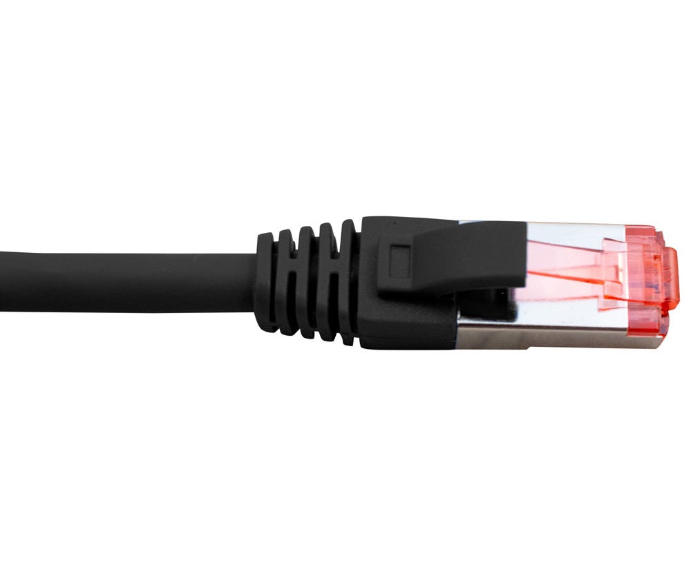 Cabac PATCH LEAD CAT6A SHIELDED BLACK 20M PLC6ABK20