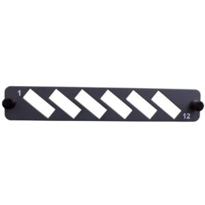 MSS Fibre PANEL FLAT (SC DPX 6 PORT 1-12) PNL-SC12-D-F1/12