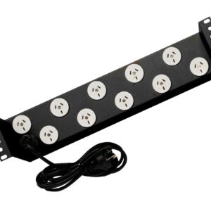 Cabac POWER RAIL HORIZONTAL 10 WAY 10AMP PR10H