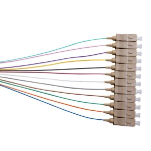 MSS Fibre SC OM4 50UM PIGTAILS - 900UM 2M C12PK PSC2M/900-MM4-C12