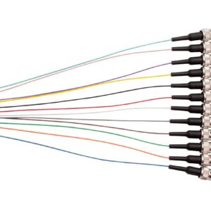 MSS Fibre ST OM3 50UM PIGTAILS - 900UM 2M C12PK PST2M/900-MM3-C12