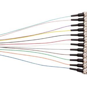 MSS Fibre ST OM1 62.5UM PIGTAILS - 900UM 2M C12PK PST2M/900-MMC12