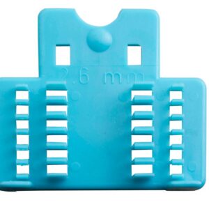 MSS Fibre 12 FIBRE 2.6MM SPLICE HOLDER BLUE SPLICE-CONE-BL