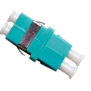 MSS Fibre LC MULTIMODE AQUA DUPLEX THRU-ADAPTOR THRU-LC-D-MM3 x 6
