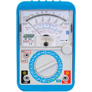 Major Tech Analogue Multimeter, incl Rubber Holster MT832