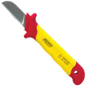 Major Tech VDE Stripping Knife, Straight Blade, 1000V EN 60900 VSKN011S