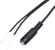 36" Cable with Power Socket on Single End VSPS36C