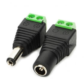 DC Power Connector Pair to Mini Terminal Block VSDCPPTB