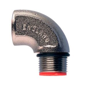 Adaptaflex SOLID NIC PLT BRASS 90 DEGREE ELBOW M16 B/M16/90