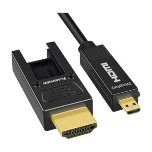 Flashview 10m Optical Fibre HDMI Cable (Type D to Type A) HDMI-10FC