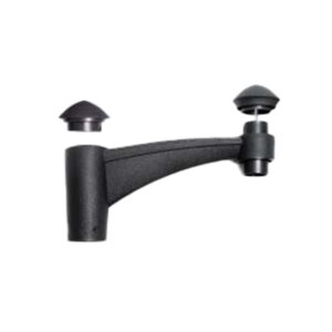 Fumagalli Midipilar Pole Bracket - Single (Black) FU-MID-P1B