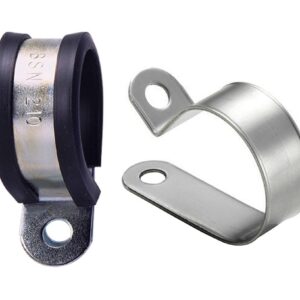 Adaptaflex GAL STEEL P CLIP WITH PVC INSERT M50 PCLIP/50