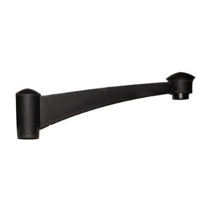 Fumagalli Pilar Pole Bracket - Single (Black) FU-PIL-P1B