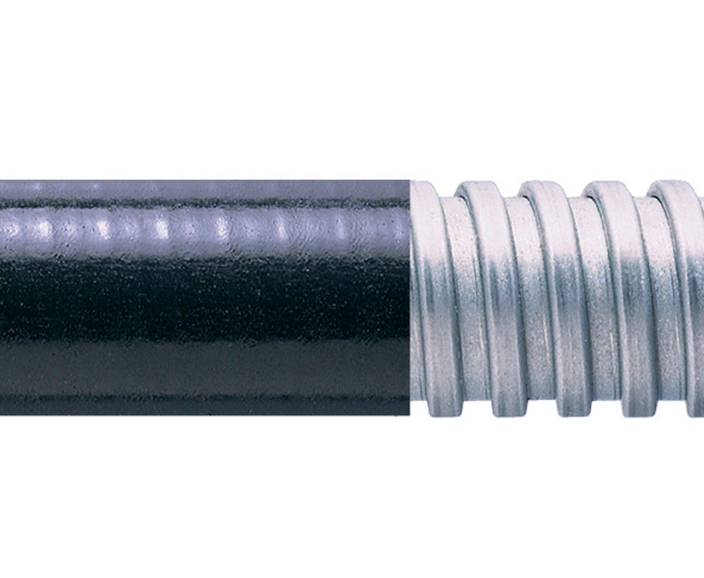 Adaptaflex CONDUIT LT GAL STEEL PVC 20MMX25M BLK SPL20/25M