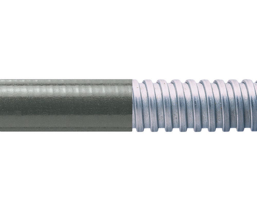Adaptaflex CONDUIT LT GAL STEEL PVC 20MMX25M GRY SPL20/GR/25M