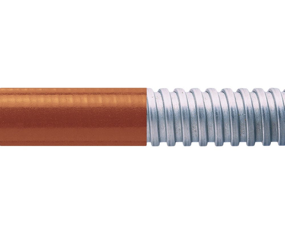 Adaptaflex CONDUIT LT GAL STEEL PVC 25MMX25M ORG SPL25/OR/25M
