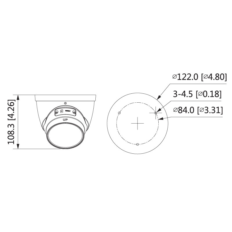 VIP Vision Professional AI Series 8.0MP Motorised Turret VSIPP-8DIRMG-I - Image 6