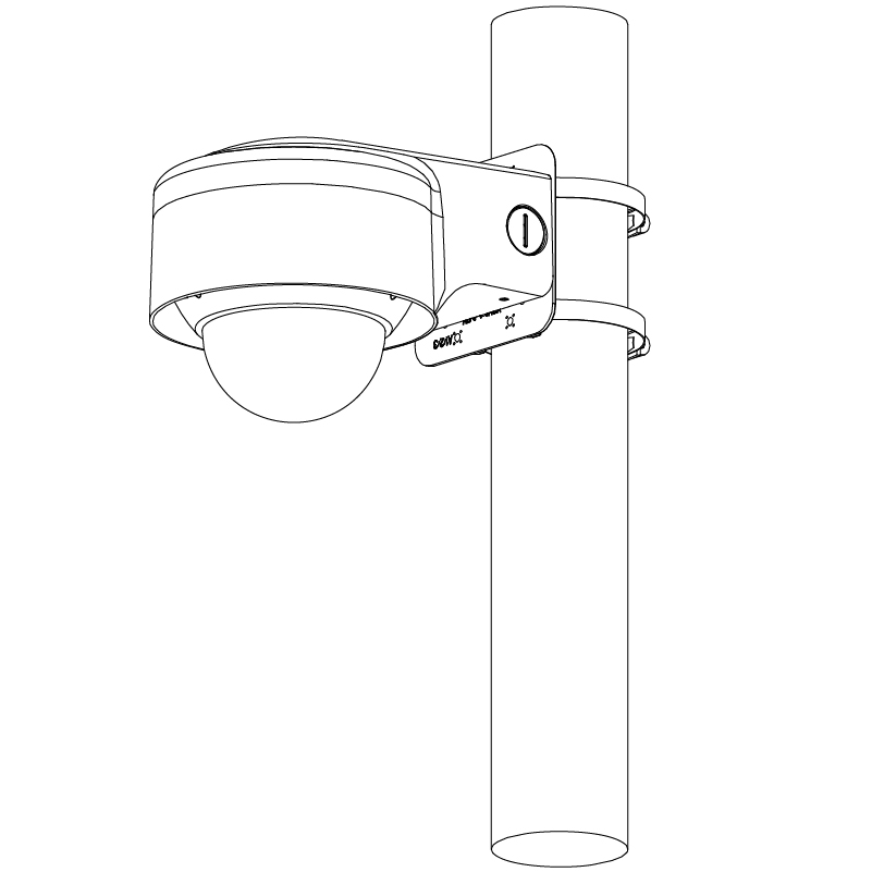 VIP Vision Professional Series 8.0MP Motorised Vandal Dome VSIPP-8DIRMD - Image 3