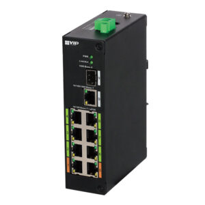 VIP Vision 8-port Unmanaged Fast Extended PoE Ethernet Switch VSPOE-SW8E