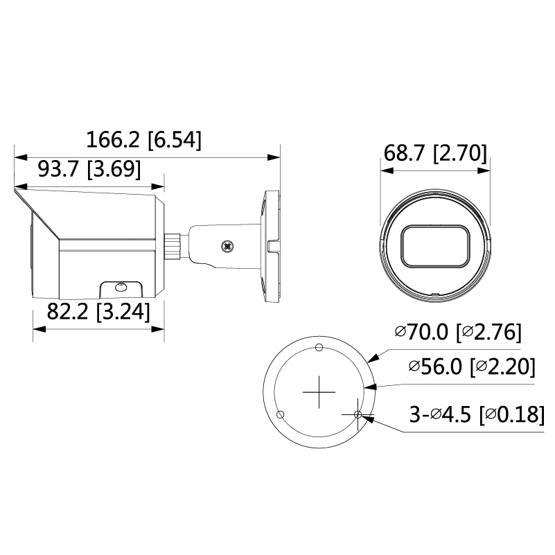 Watchguard Compact Series 4.0MP Fixed Mini Bullet VSIPC-4BIRS2 - Image 2
