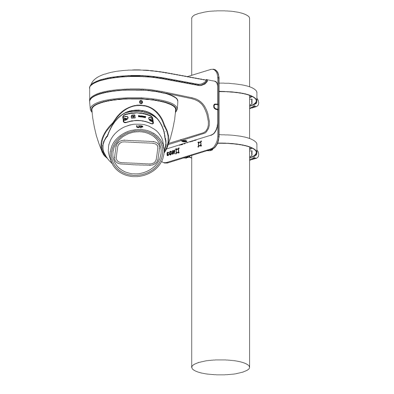 VIP Vision Professional AI Series 8.0MP Motorised Turret VSIPP-8DIRMG-I - Image 3