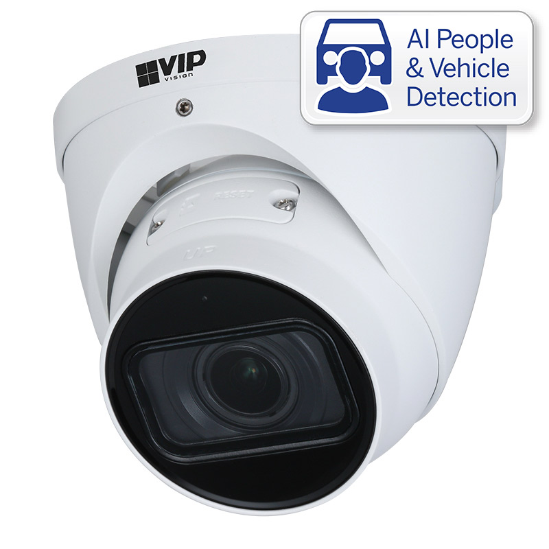 VIP Vision Professional AI Series 8.0MP Motorised Turret VSIPP-8DIRMG-I