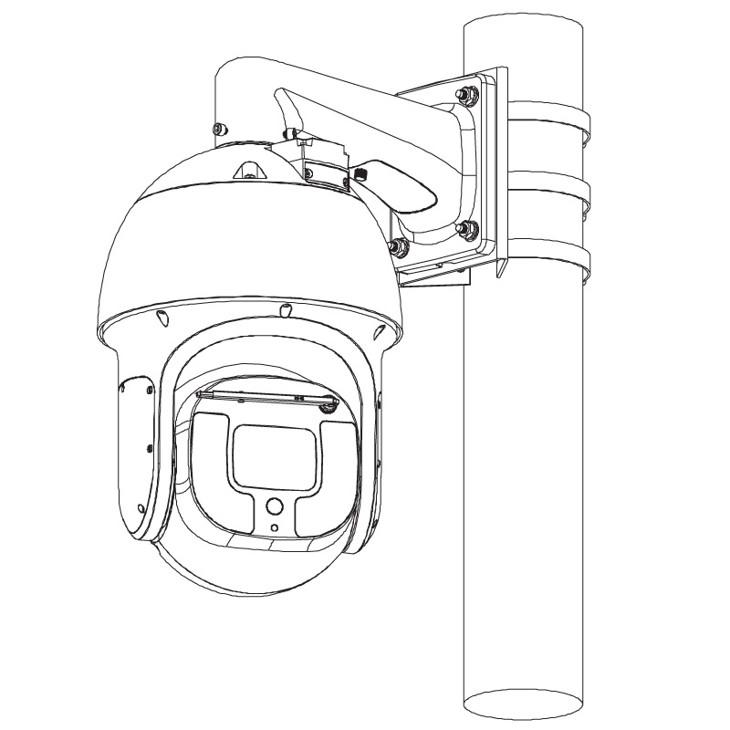 VIP Vision Ultimate AI Series 8.0MP Ultra Low Light 40x Zoom PTZ Dome VSIPPTZ-8IRU-I - Image 4