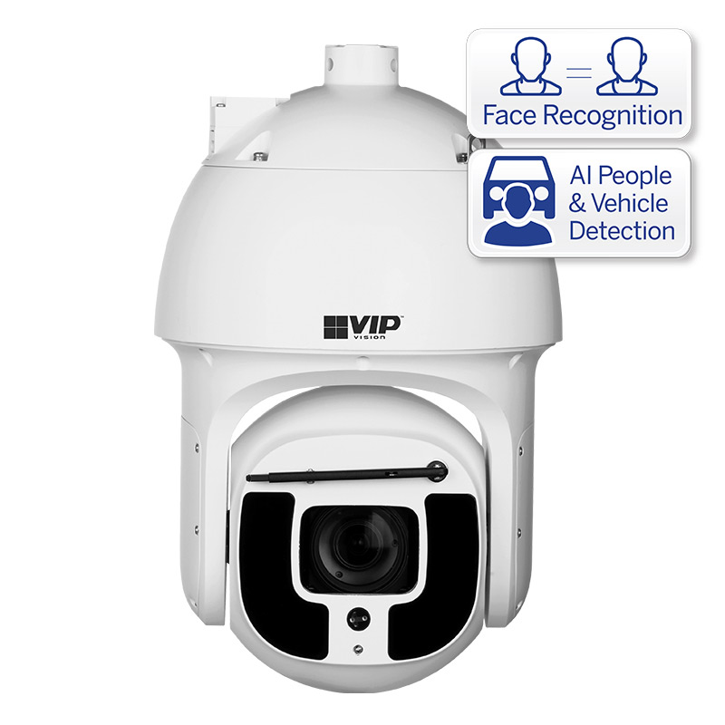 VIP Vision Ultimate AI Series 8.0MP Ultra Low Light 40x Zoom PTZ Dome VSIPPTZ-8IRU-I