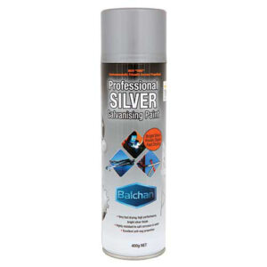 Balchan 400g Professional Bright Silver Galvanising Paint MMBA1216