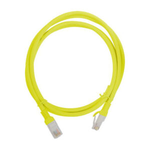 0.50m CAT6 Ethernet Cable Patch Lead (Yellow) NETCABLE050YEL6