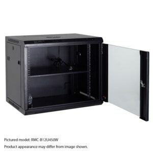 VIP Vision 12RU 450mm Wall-Mount Data Cabinet RMC-B12U450W2