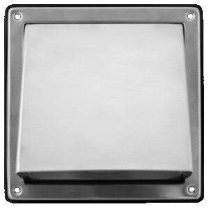 FANTECH External Louvre Hood Vent SS304 100mm EHVSS100