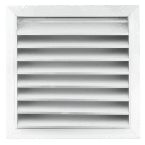 FANTECH Aluminium External Grille with 200mm spigot ELDA200