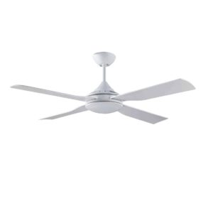 FANTECH Quinton ceiling fan 48" white with 4 Easy Fix blades QTN48WH