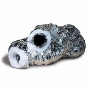 FANTECH Insulated flexible ducting 150mm dia x 6mtrs long DUCT150INS-6M